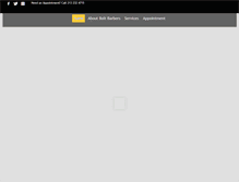 Tablet Screenshot of boltbarbers.com